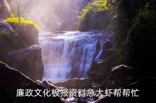 廉潔文化墻，我有一間30多平米的房間想用作廉政文化室那個高手可以幫我設計一
