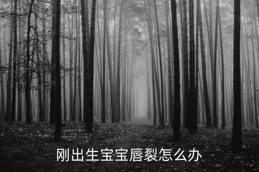 剛出生寶寶唇裂怎么辦