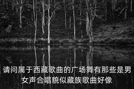 藏族廣場舞，求廣場舞的藏族歌曲