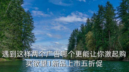 遇到這樣兩個(gè)廣告哪個(gè)更能讓你激起購買欲望1新品上市五折促