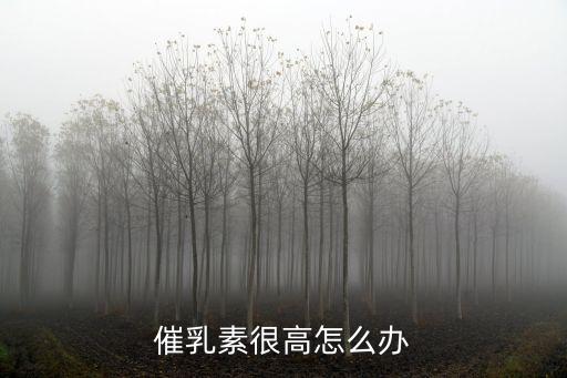 催乳素很高怎么辦