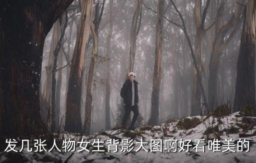 發幾張人物女生背影大圖啊好看唯美的