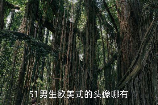51男生歐美式的頭像哪有