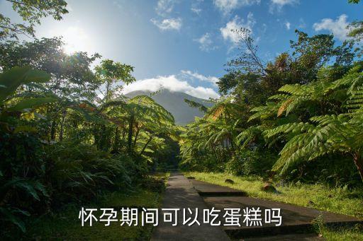孕婦可以吃蛋糕嗎，懷孕期間可以吃蛋糕嗎