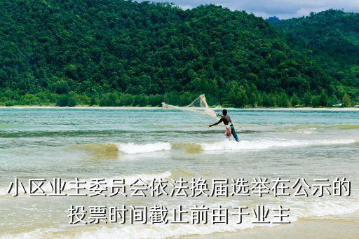 小區(qū)業(yè)主委員會依法換屆選舉在公示的投票時間截止前由于業(yè)主