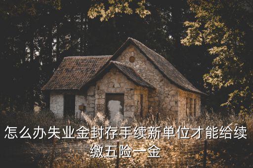 天津市就失業(yè)金封存怎樣辦理，我在天津領(lǐng)取了4個(gè)月的失業(yè)金現(xiàn)在找到工作了怎么辦理失業(yè)金