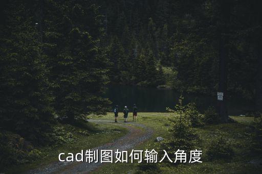cad制圖如何輸入角度