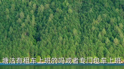 塘沽有租車上班的嗎或者專門包車上班