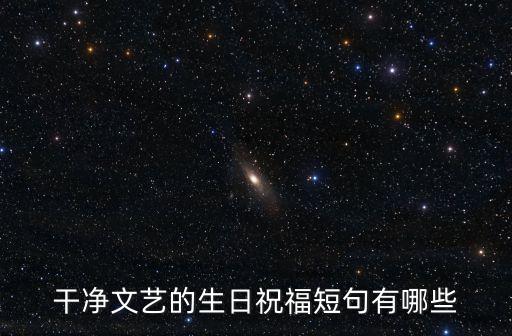 生日祝福精辟短句，干凈的生日文案短句有哪些