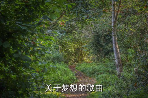 關于夢想的歌曲