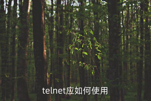 telnet服務，win7的telnet遠程服務如何開啟