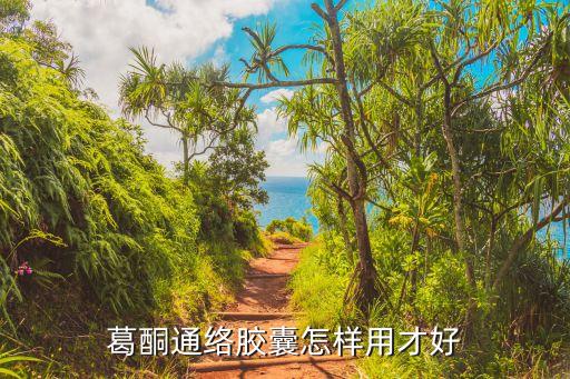 葛酮通絡膠囊怎樣用才好