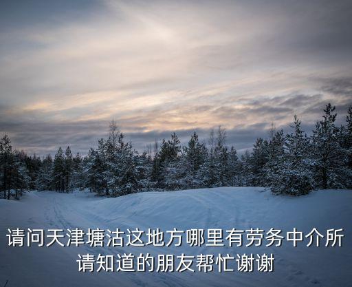 天津市第五大街中介，天津海川中介在哪里