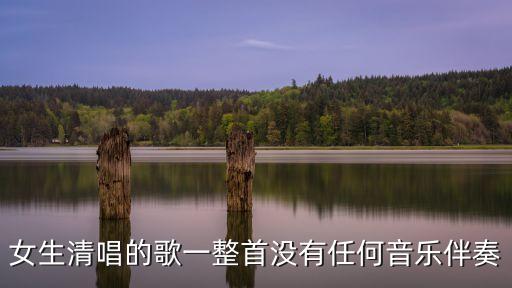 女生清唱的歌一整首沒有任何音樂伴奏
