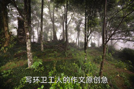 環(huán)衛(wèi)工人作文，寫環(huán)衛(wèi)工人的作文原創(chuàng)急