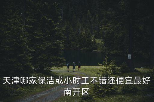 天津哪家保潔或小時(shí)工不錯(cuò)還便宜最好南開區(qū)