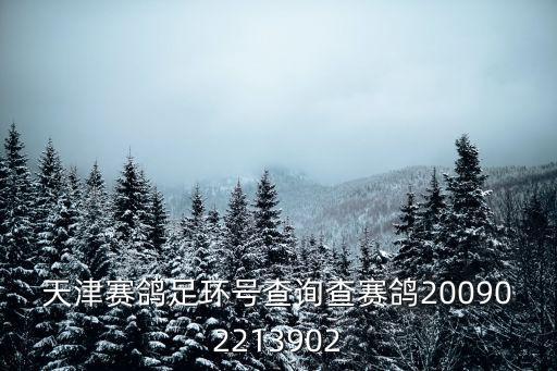 天津賽鴿足環(huán)號查詢查賽鴿200902213902