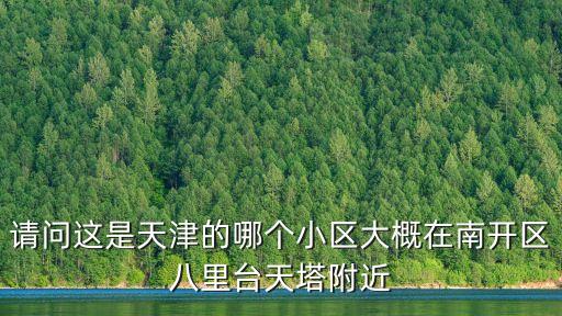 請問這是天津的哪個小區大概在南開區八里臺天塔附近