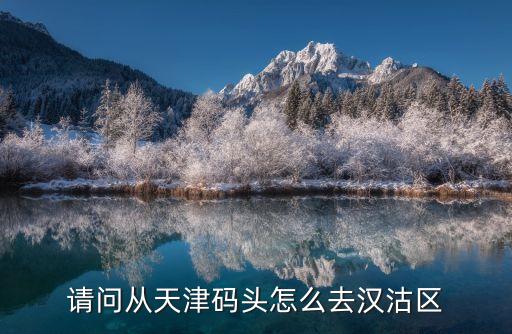 請問從天津碼頭怎么去漢沽區
