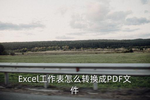 表格轉換成pdf，Excel工作表怎么轉換成PDF文件