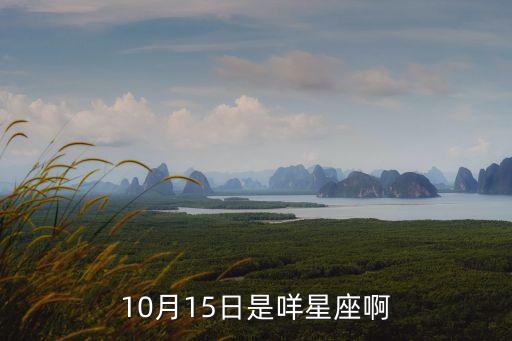 10月15日是什么星座，10月15日是咩星座啊