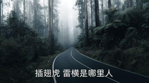 插翅虎 雷橫是哪里人
