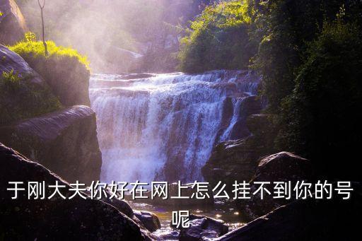 于剛大夫你好在網上怎么掛不到你的號呢