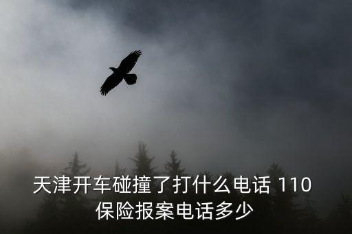天津開車碰撞了打什么電話 110 保險報案電話多少