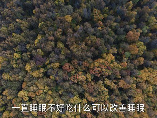 一直睡眠不好吃什么可以改善睡眠