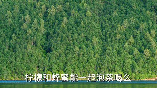 檸檬和蜂蜜能一起泡茶喝么