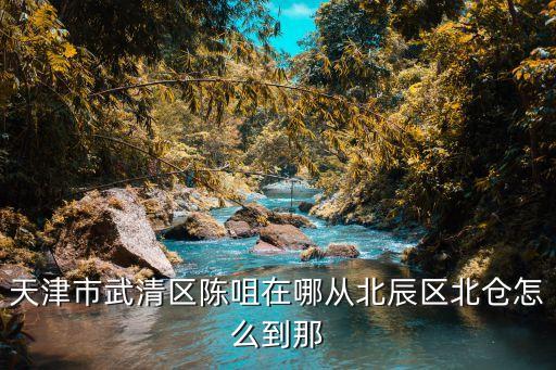 天津市武清區(qū)陳咀在哪從北辰區(qū)北倉(cāng)怎么到那