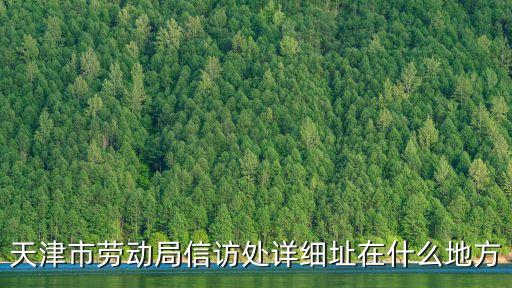 天津市和平科協(xié)，天津市勞動(dòng)局信訪處詳細(xì)址在什么地方