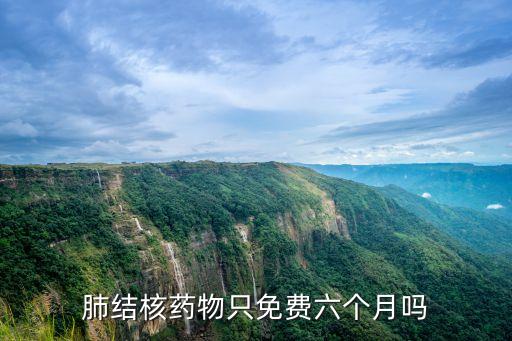平涼市崆峒區天津市援甘醫務人員，肺結核藥物只免費六個月嗎