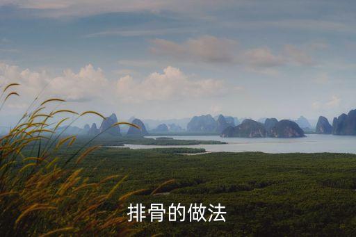 排骨的做法