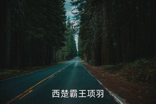 西楚霸王項羽