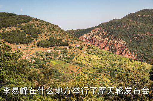 李易峰在什么地方舉行了摩天輪發布會