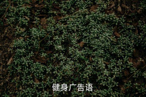健身廣告語