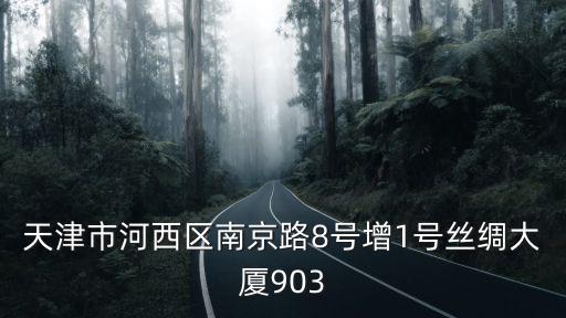 天津市河西區(qū)南京路8號(hào)增1號(hào)絲綢大廈903