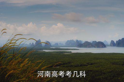 2022河南高考，河南高考考幾科