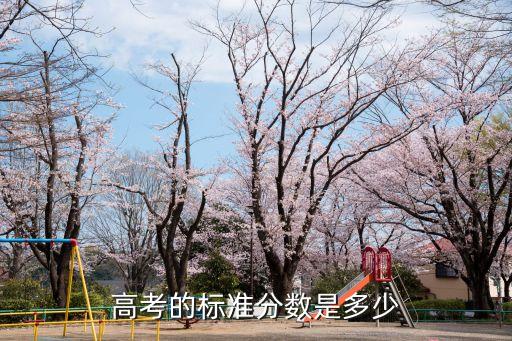 高考的標準分數是多少