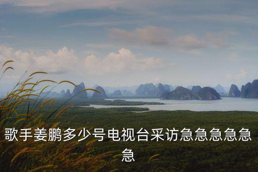 歌手姜鵬多少號電視臺采訪急急急急急急