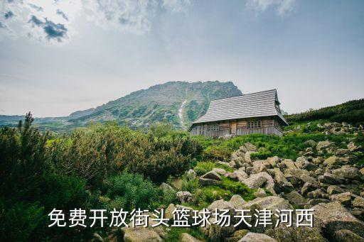 免費開放街頭籃球場天津河西