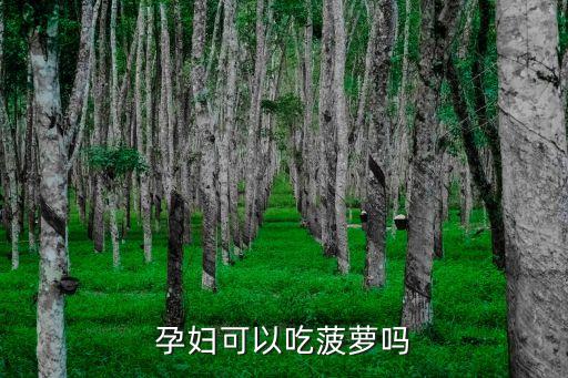 孕婦可以吃菠蘿嗎