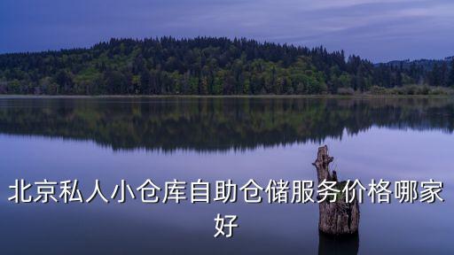 北京私人小倉庫自助倉儲服務價格哪家好