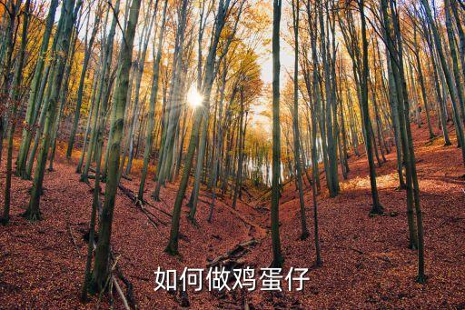如何做雞蛋仔