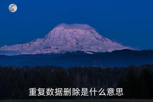 刪除重復數據，如何刪除Excel表里的重復數據