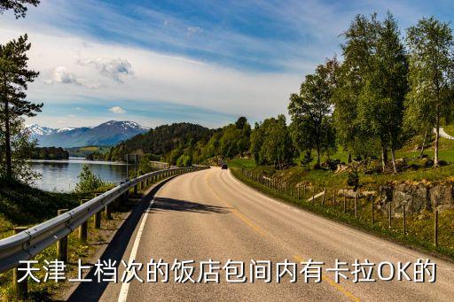 天津上檔次的飯店包間內有卡拉OK的