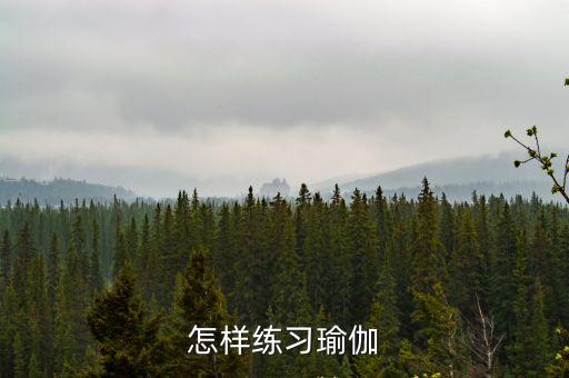怎樣練習(xí)瑜伽