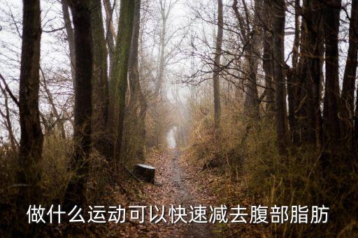 做什么運(yùn)動(dòng)可以快速減去腹部脂肪