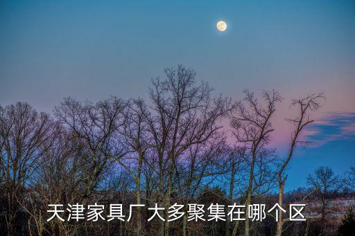 天津家具廠大多聚集在哪個(gè)區(qū)